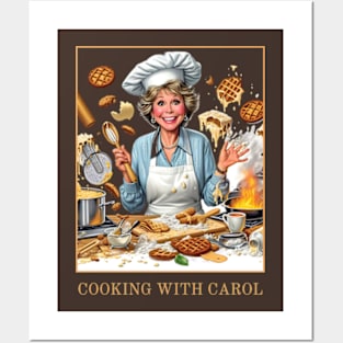 Cooking with Carol - carol burnett, the carol burnett show, carol burnett show complete series Posters and Art